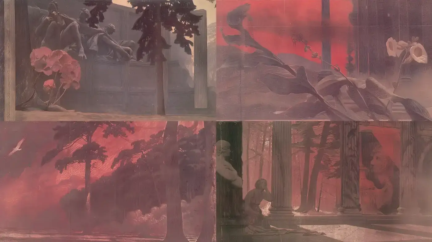 Ethereal Dreamscapes with a Rich Narrative Quality - Midjourney sref style
