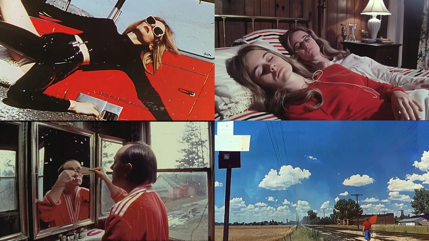 Vintage Cinematic Essence with Rich Earthy Tones - Midjourney sref style