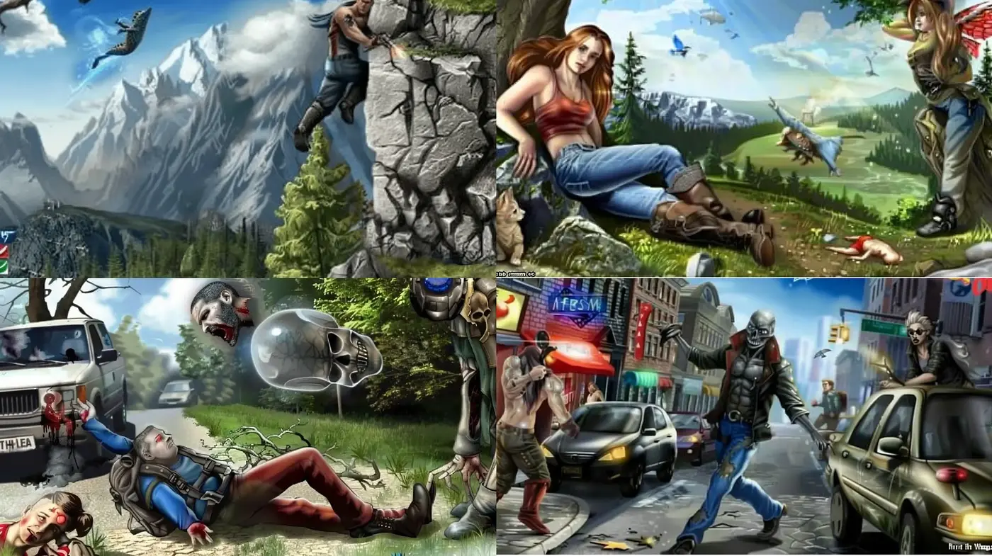 Dynamic Hyperrealism with Cinematic Undertones - Midjourney sref style