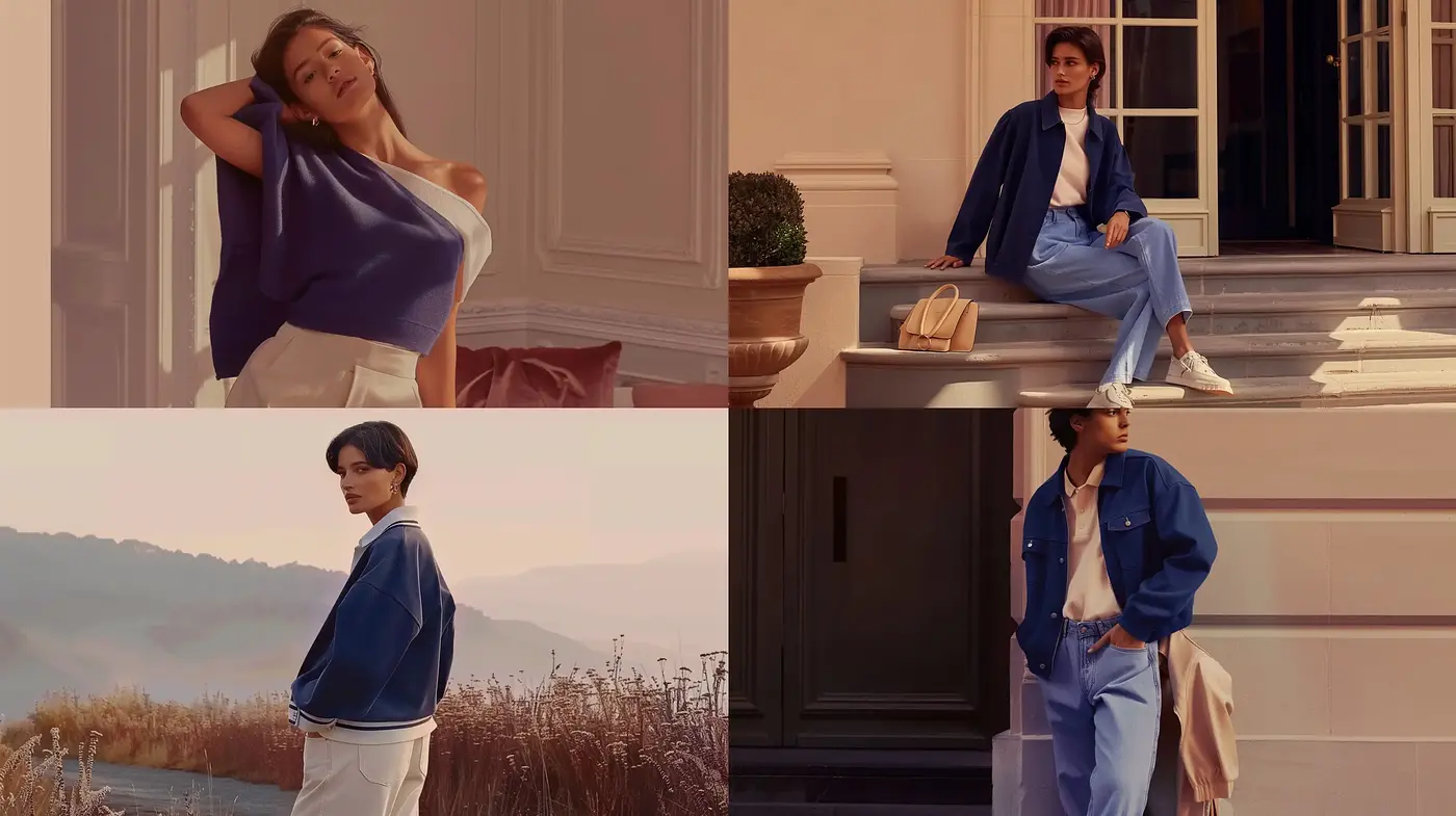 Warm-Toned Contemporary Elegance with a Cinematic Touch - Midjourney sref style