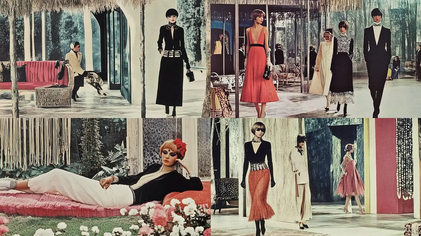 Elegant Mid-Century Fashion Photorealism - Midjourney sref style