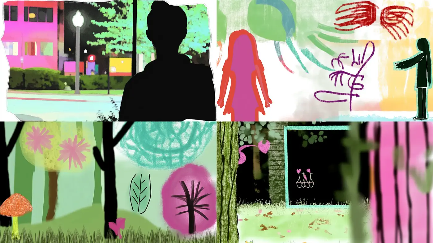 Whimsical Brushstrokes and Ethereal Hues - Midjourney sref style