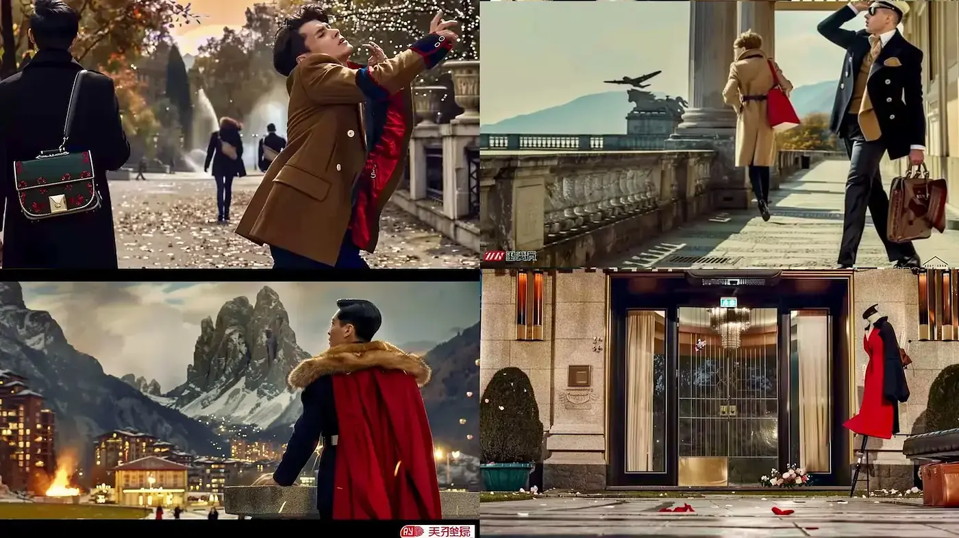 Elegant Cinematic Aesthetic with a Touch of Vintage Charm and Dramatic Flair - Midjourney sref style