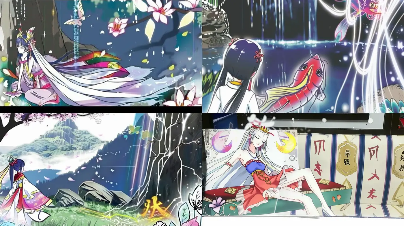 Ethereal Anime Dreamscape Fusion - Midjourney sref style