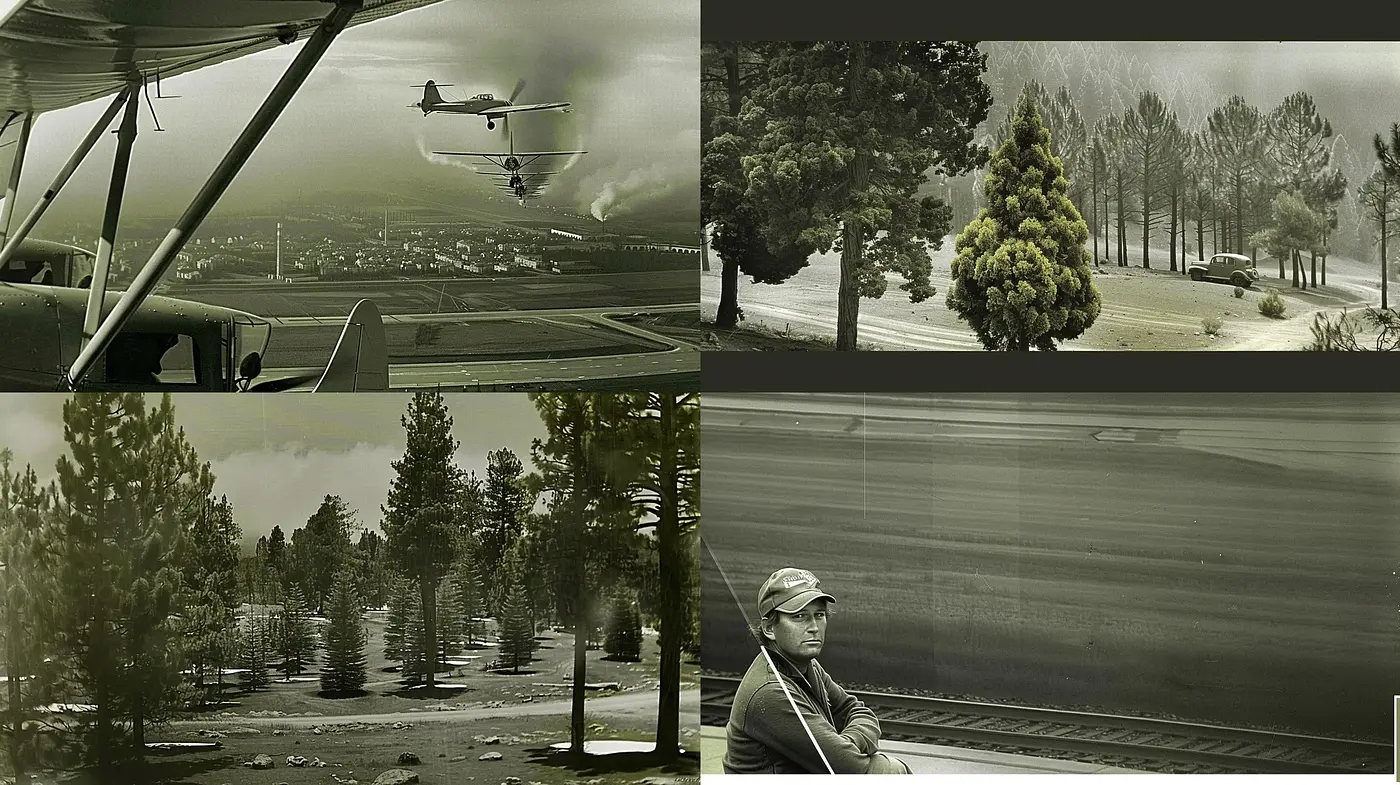 Monochromatic Elegance in Vintage Cinema Aesthetics - Midjourney sref style