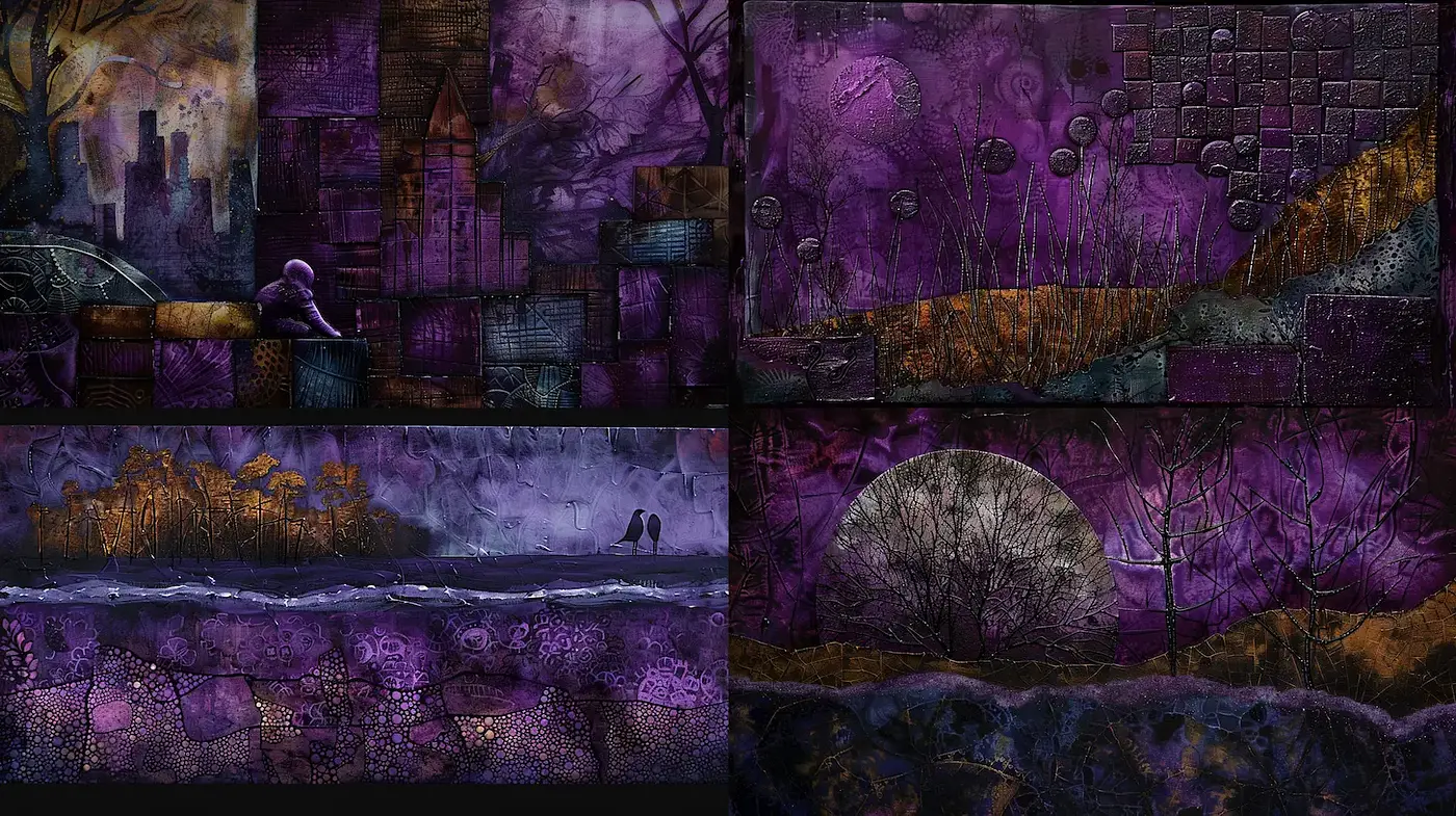 Dreamy, ethereal landscapes with a surreal quality - Midjourney sref style