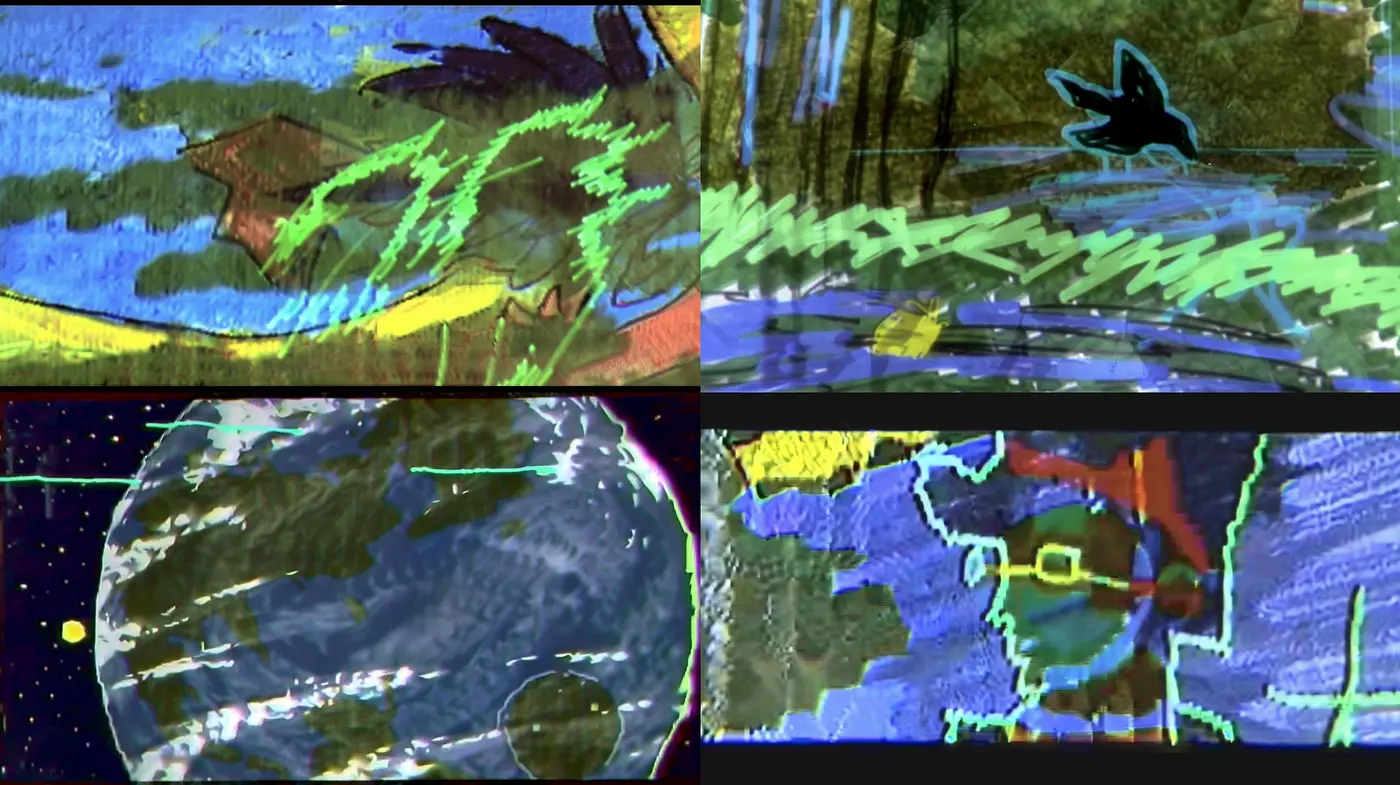 Abstract Synesthetic Blend: A Visually Harmonic Fusion Inspired by Expressionist Tendencies - Midjourney sref style