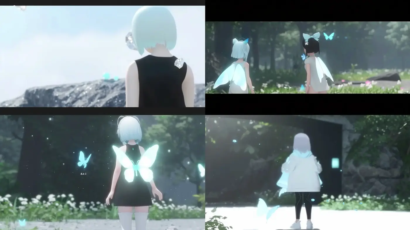 Serene Ethereal Dreamscape with Anime Aesthetics - Midjourney sref style