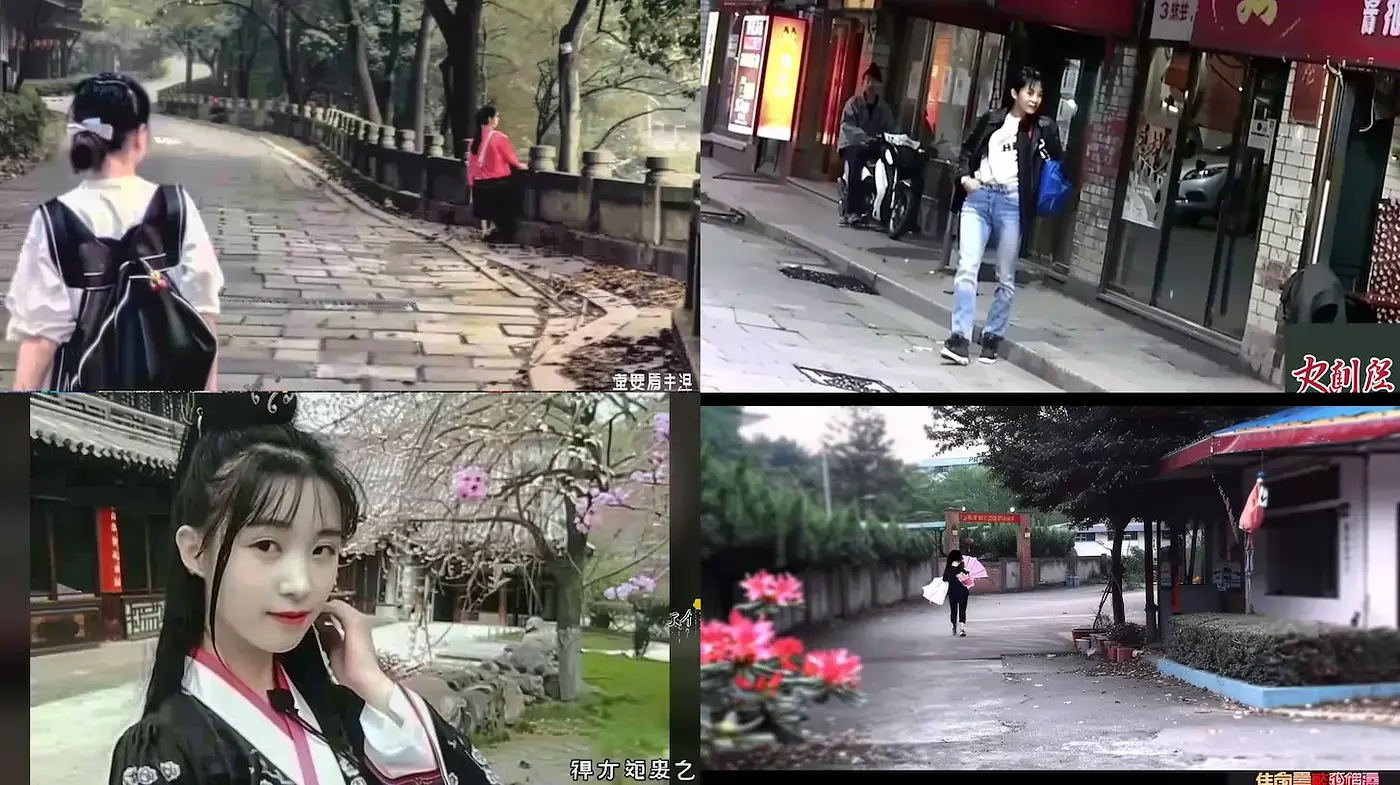 Coherent Visual Homage with Nature and Urban Juxtaposition - Midjourney sref style