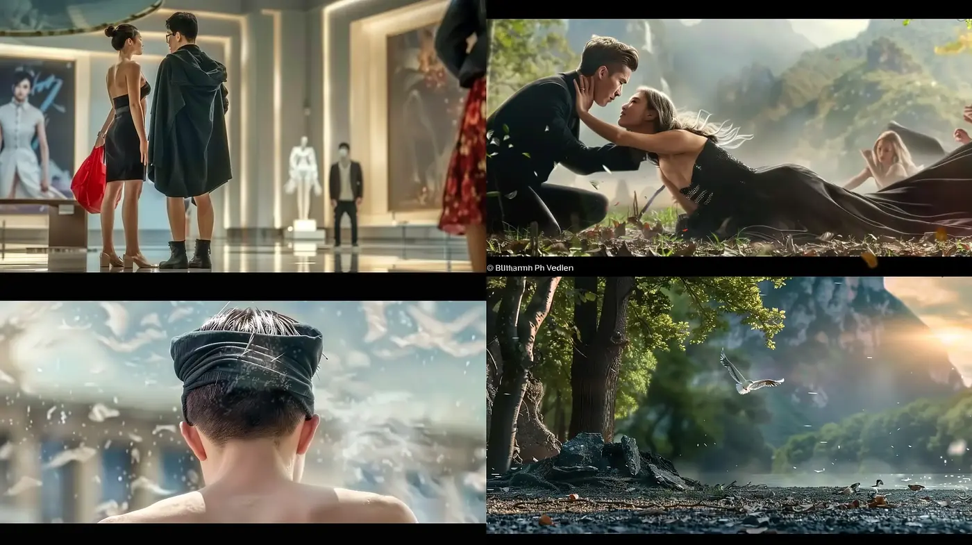 Cinematic Fusion of Natural and Elegant Sensibilities - Midjourney sref style
