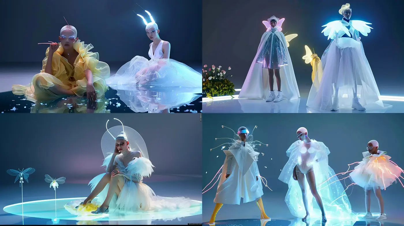 Ethereal Luminescence: A Harmonious Blend of Soft Pastels and Dreamlike Glow - Midjourney sref style