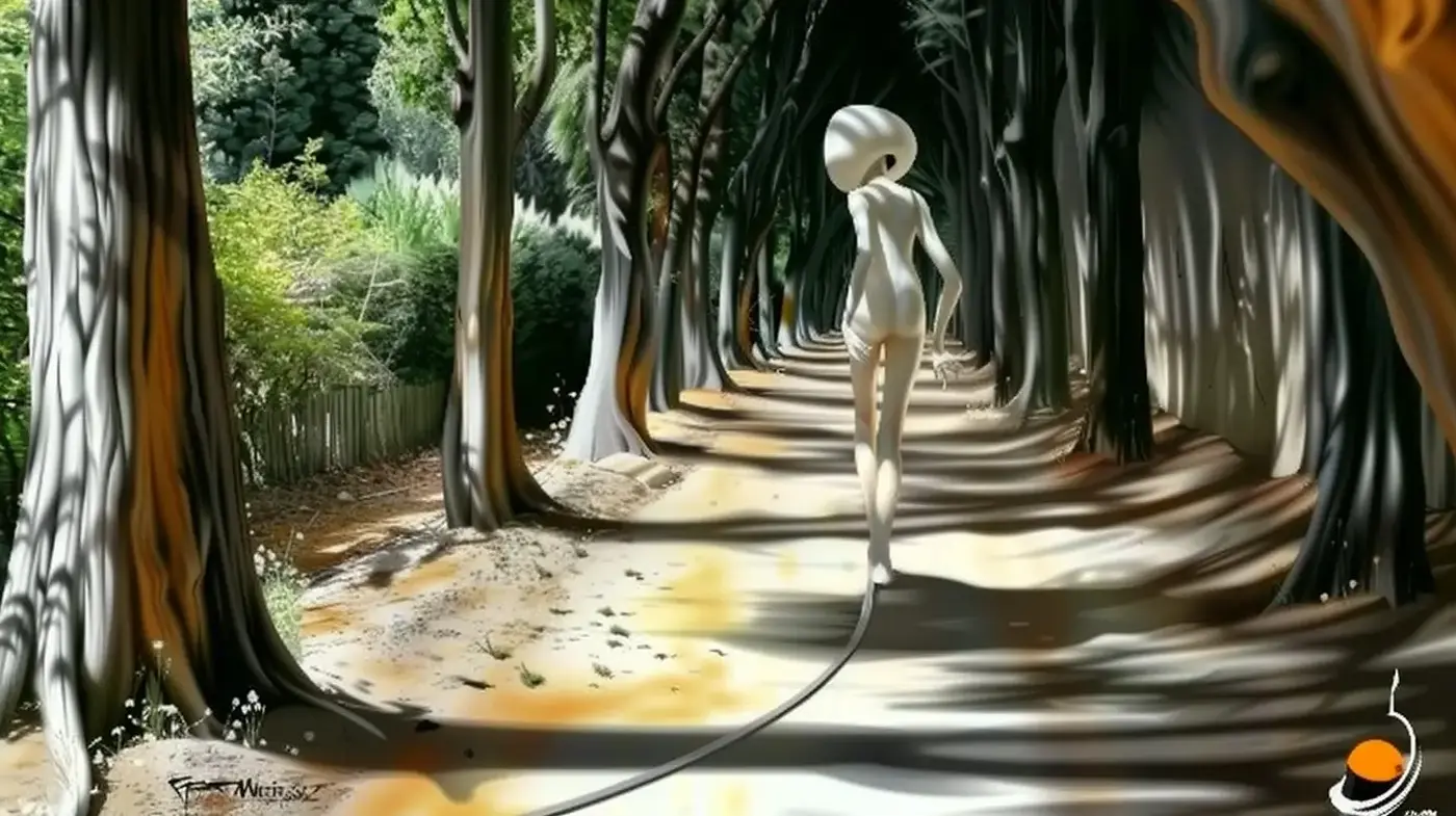 Enigmatic Natural Essence with Surreal Overtones - Midjourney sref style