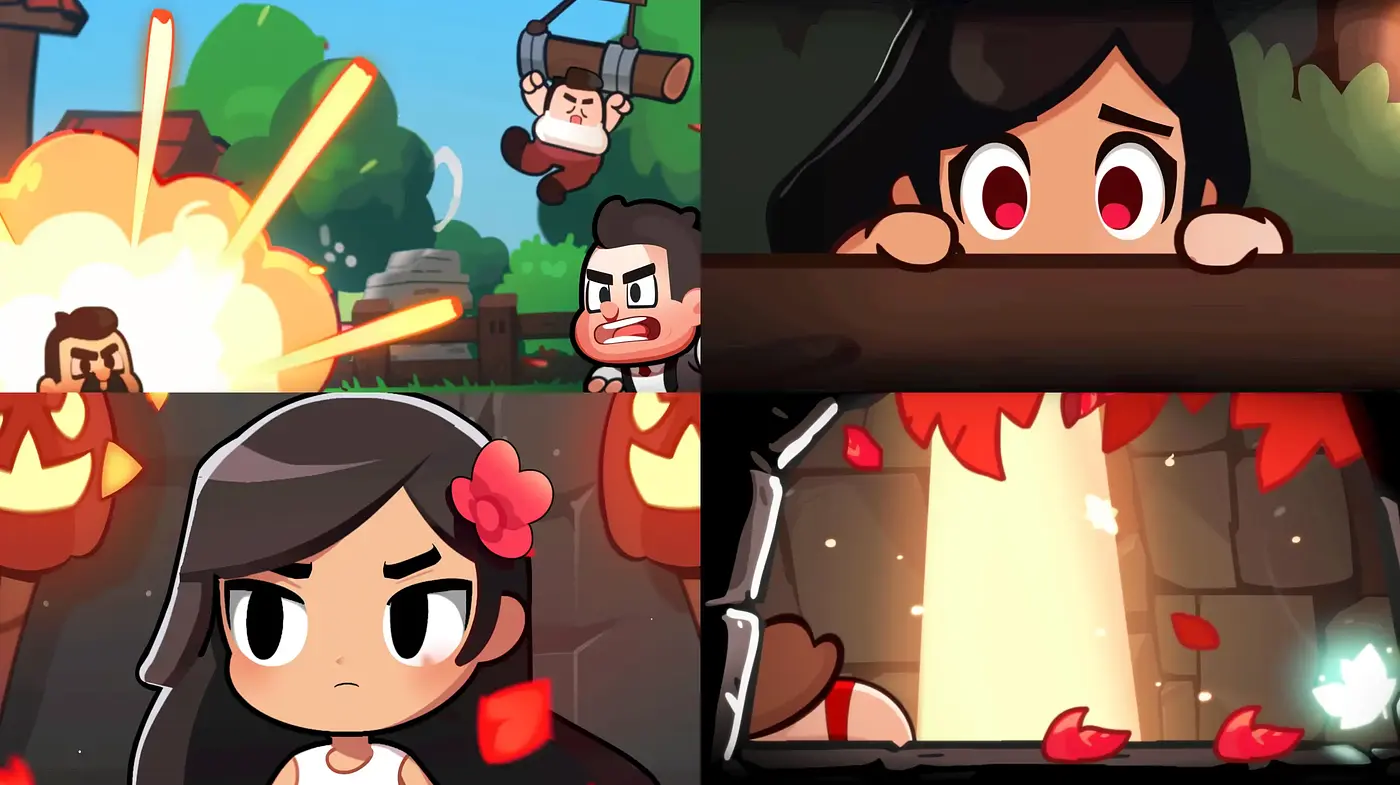 Dynamic Cartoonish Vibrance: A Journey Through Vivid and Expressive Animation - Midjourney sref style