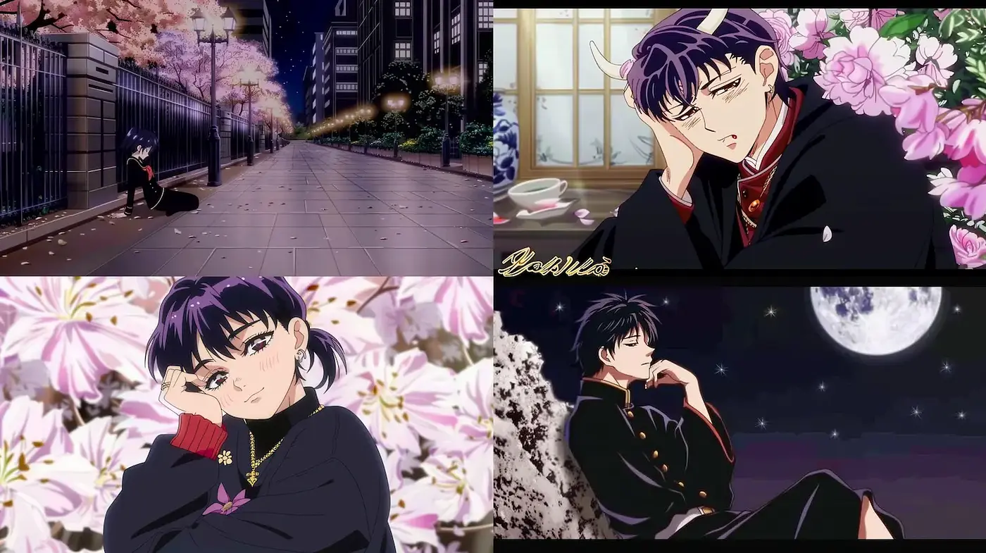 Anime-Inspired Emotional Narrative with Romantic Undertones - Midjourney sref style