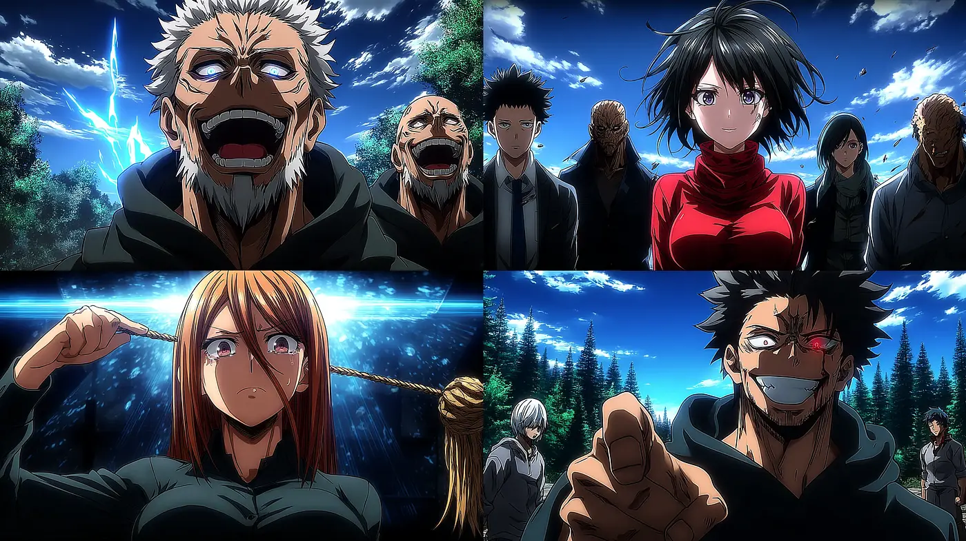 Dynamic and Emotional Modern Anime Style with Dramatic Lighting - Midjourney sref style