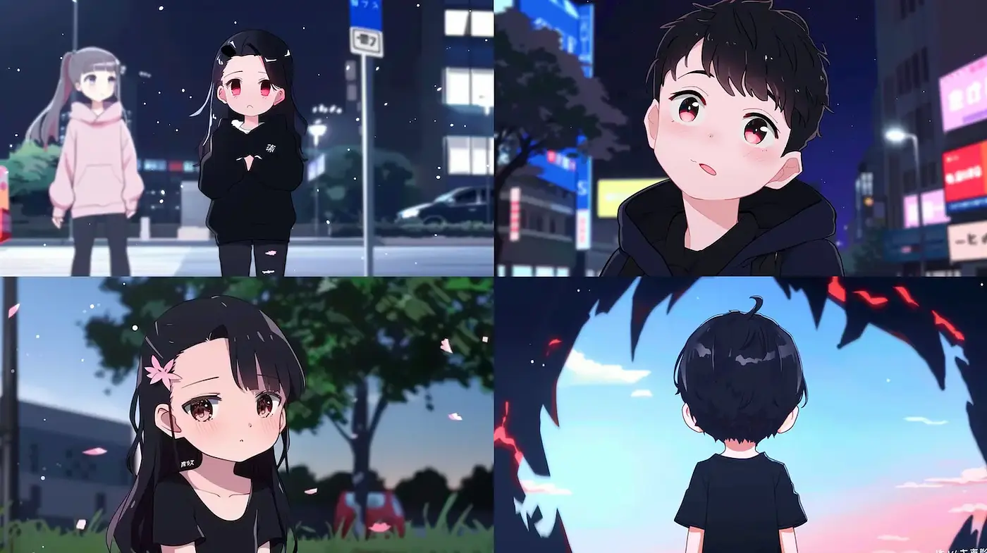 Vibrant and Emotional Contemporary Anime-Inspired Illustrations - Midjourney sref style