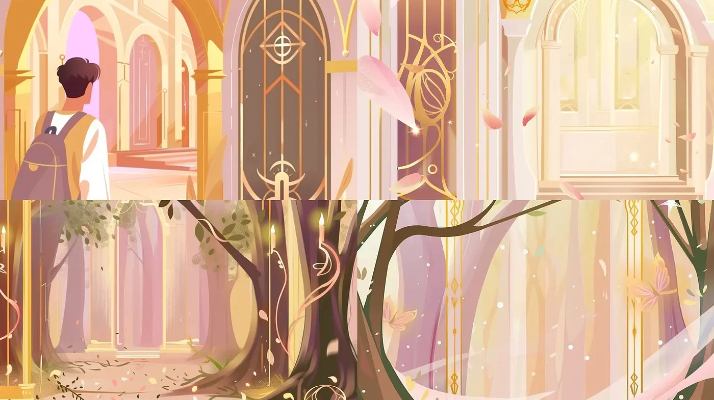 Ethereal Pastel Dreamscapes: A Harmonious Blend of Serenity and Whimsy - Midjourney sref style