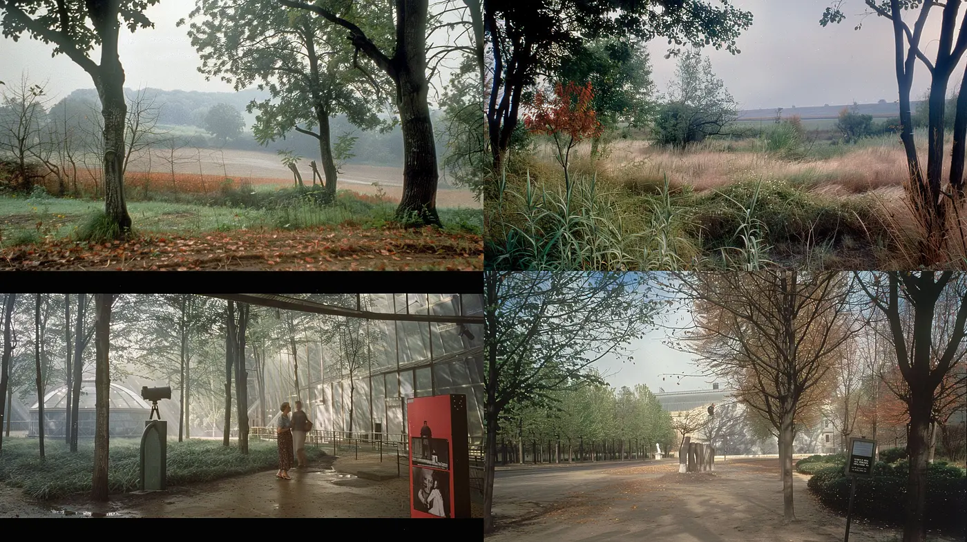 Misty Morning Glow: A Harmonious Blend of Soft Light and Earthy Tones in a Picturesque Serenity - Midjourney sref style