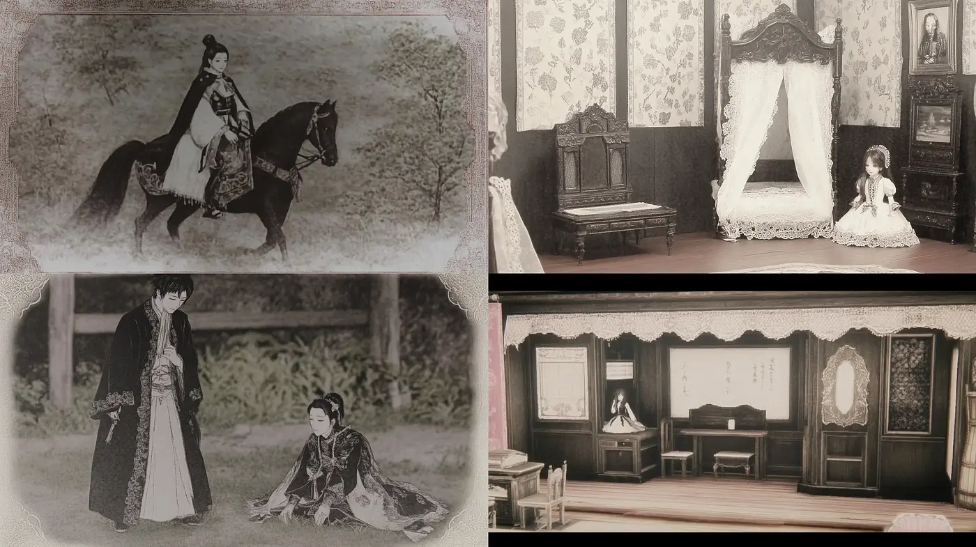 Ephemeral Sepia Dreams: A Study in Monochrome Nostalgia - Midjourney sref style
