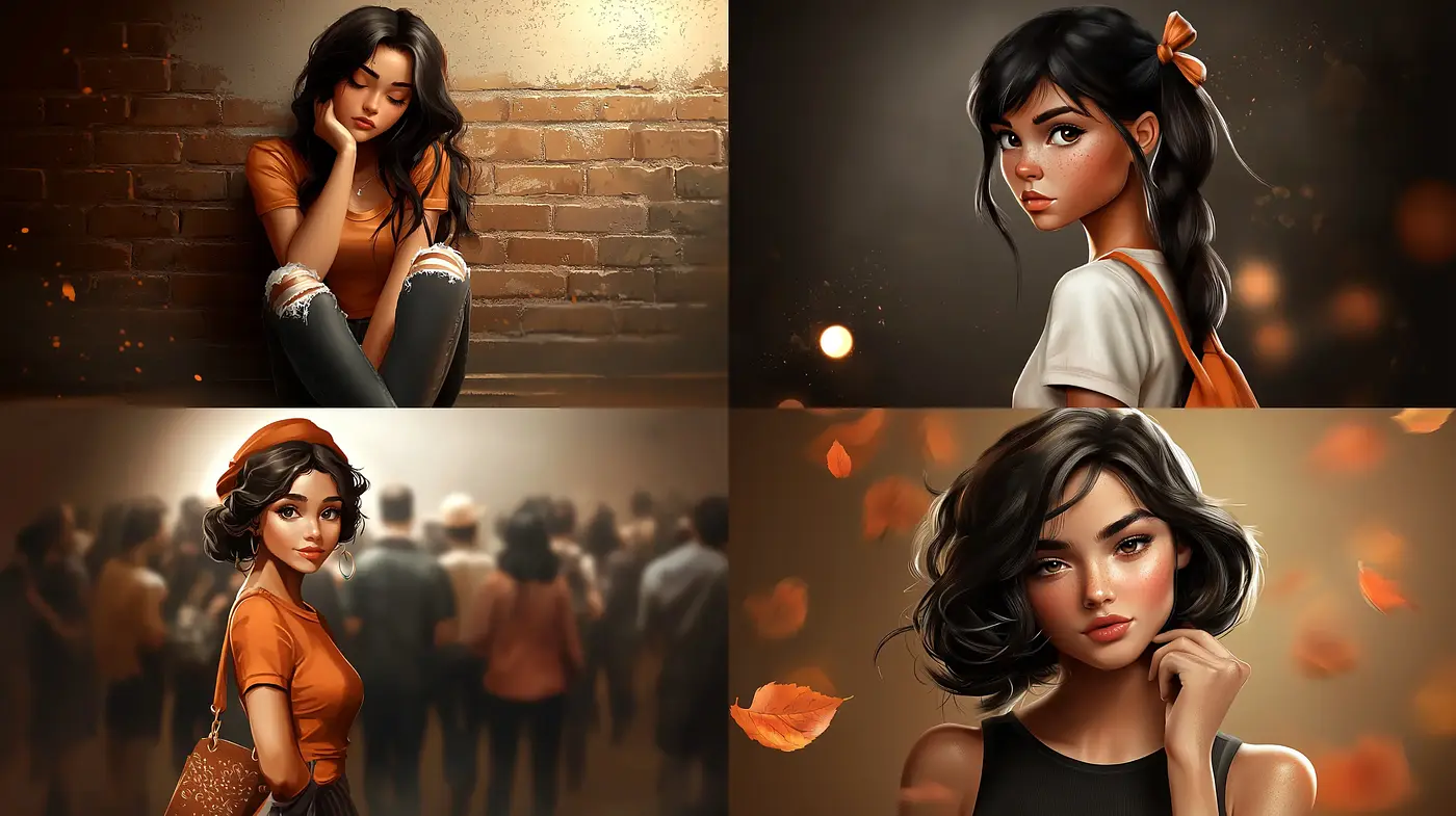 Warm Tonal Essence with Soft Glow and Realism - Midjourney sref style