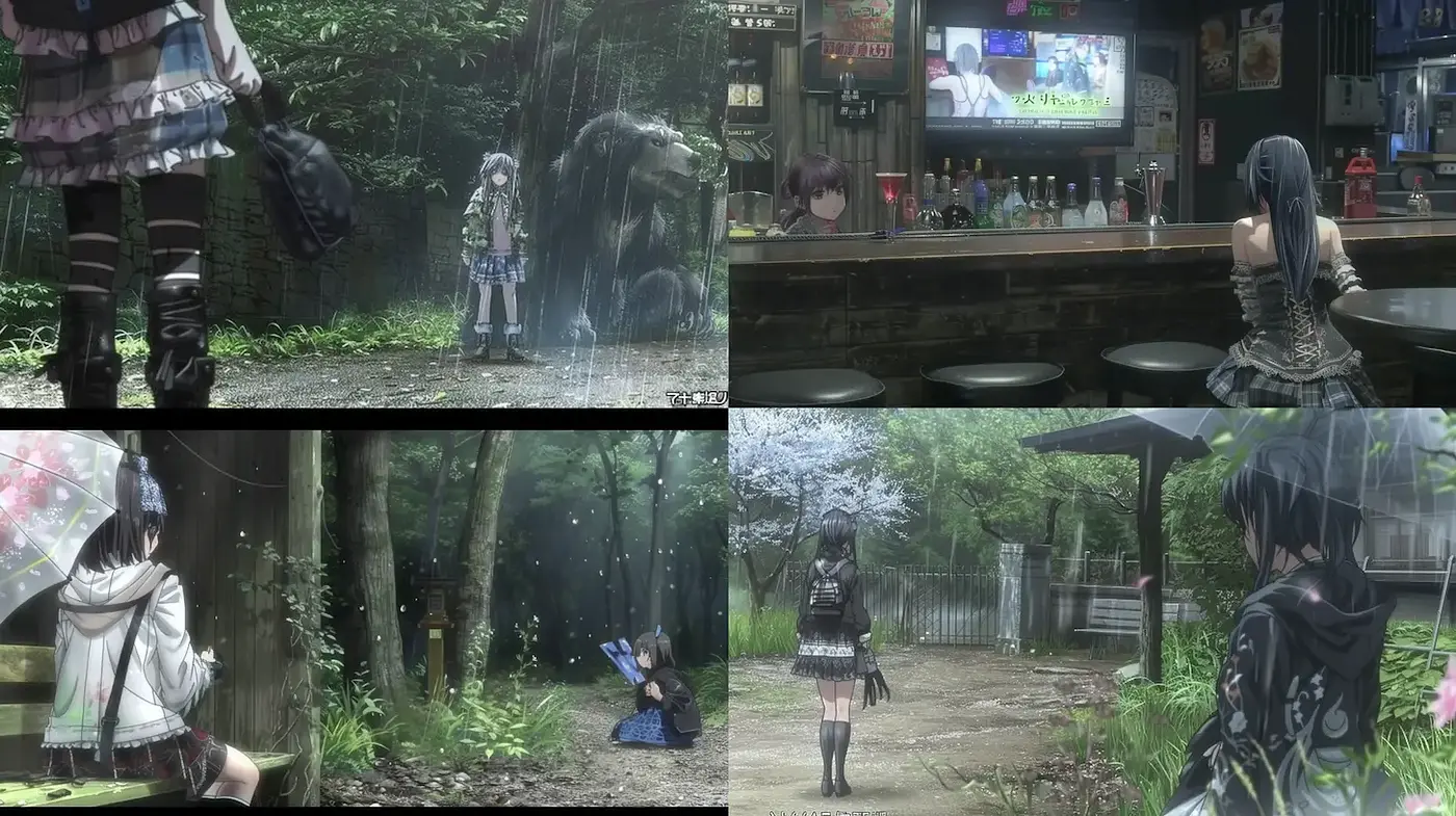 A Blend of Modern Fantasy with Atmospheric Realism and Whimsical Elements - Midjourney sref style