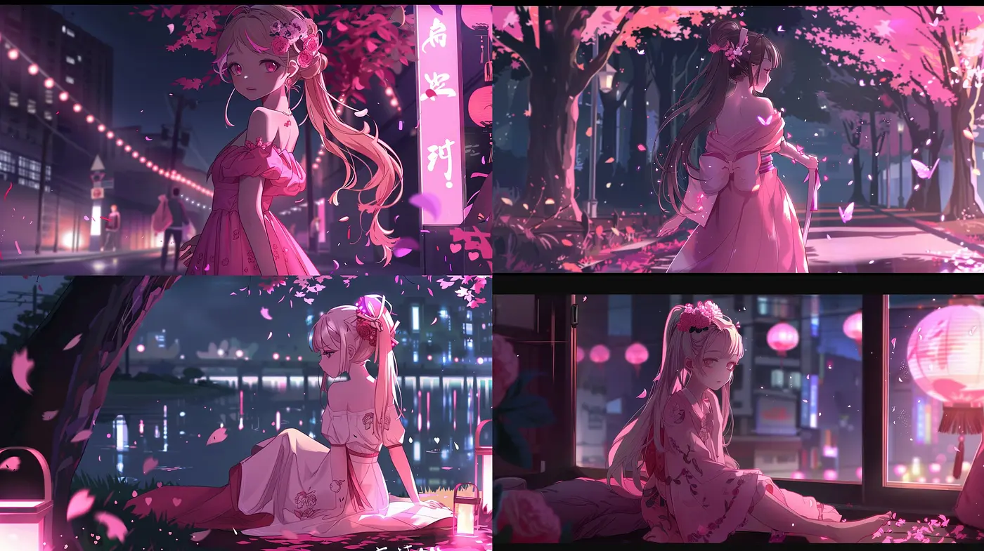 Luminous Twilight: Evocative and Ethereal Anime-Inspired Visions - Midjourney sref style