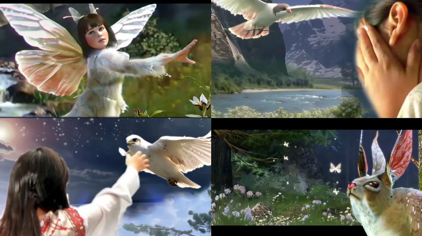 Mystical Enchantment in a Dreamlike Landscape - Midjourney sref style