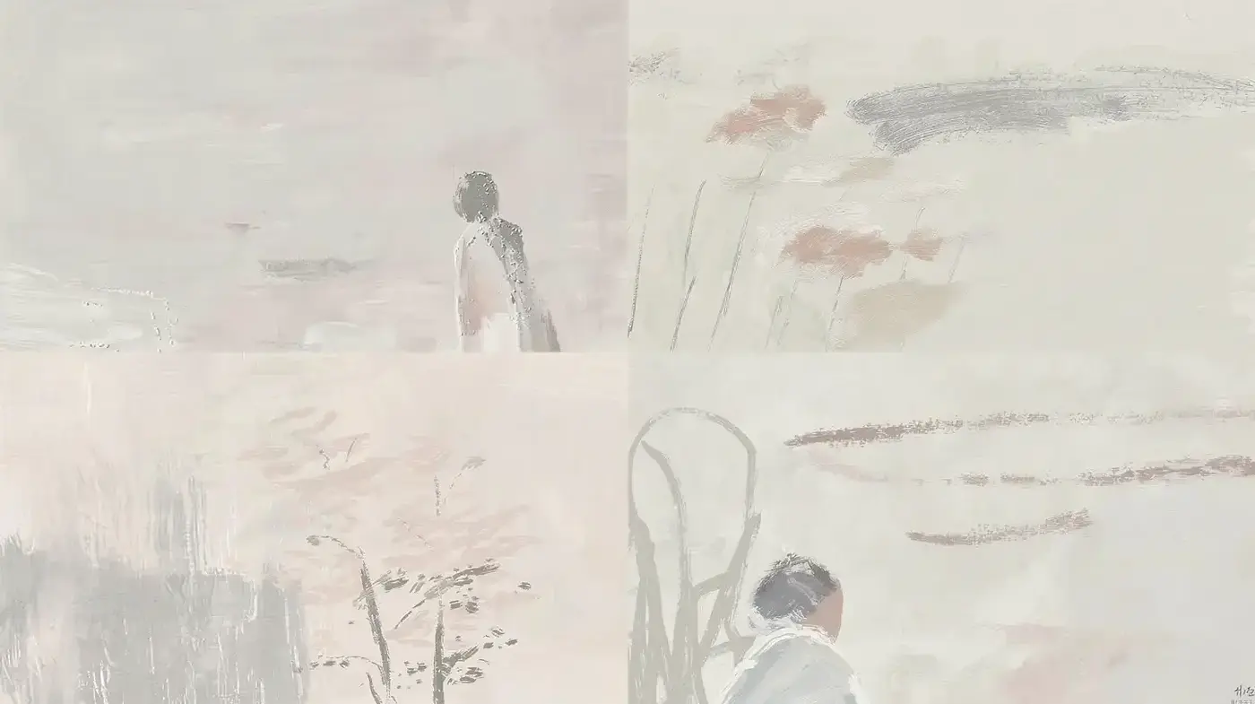 Delicate Minimalism with Ethereal Undertones - Midjourney sref style