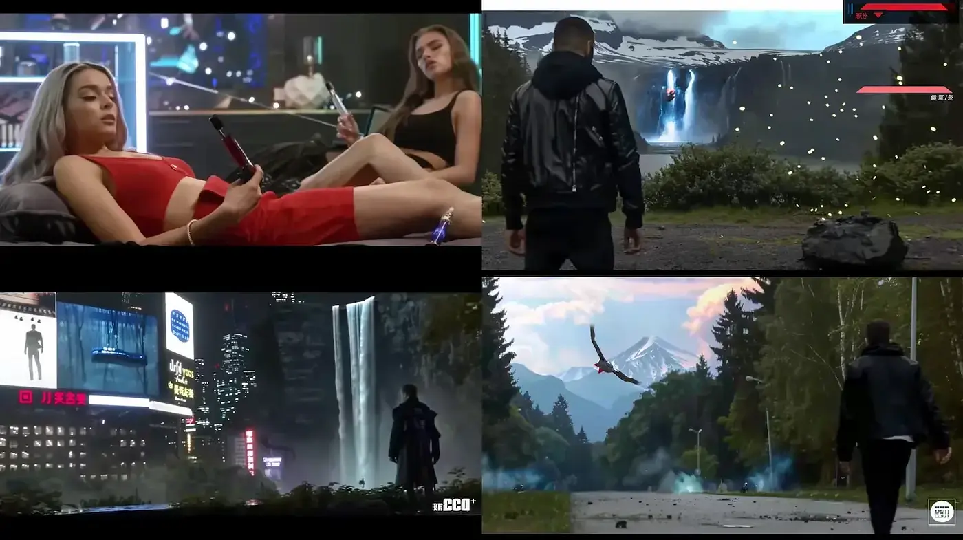 Futuristic Urban Aesthetic with a Touch of Cinematic Realism - Midjourney sref style