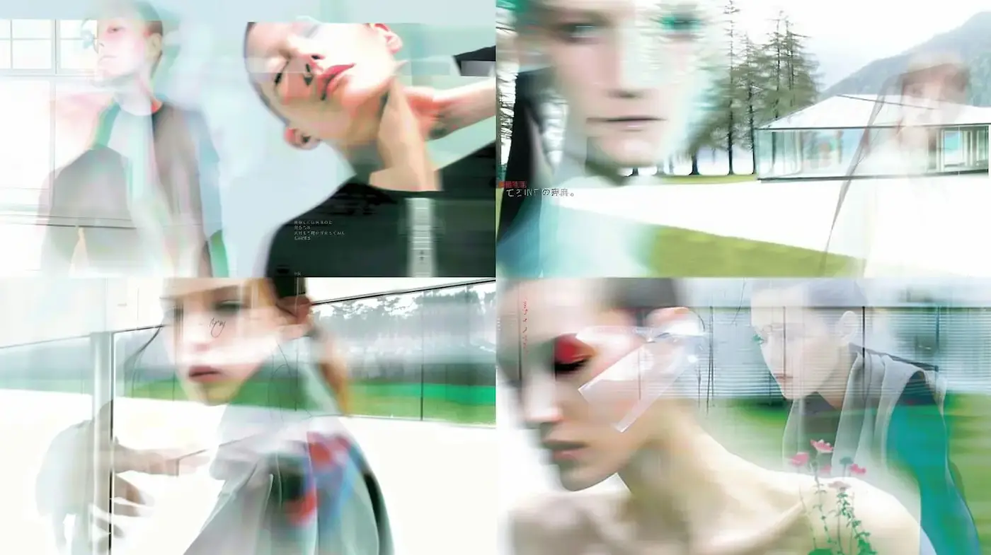 Futuristic and Ethereal Aesthetic with Abstract Composition - Midjourney sref style