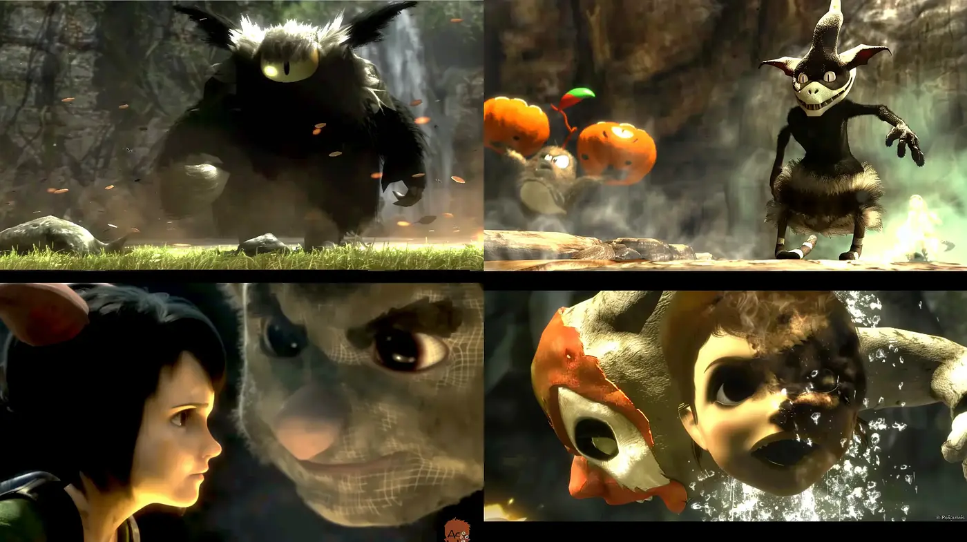 Enigmatic and Whimsical Digital Fantasy Imagery - Midjourney sref style