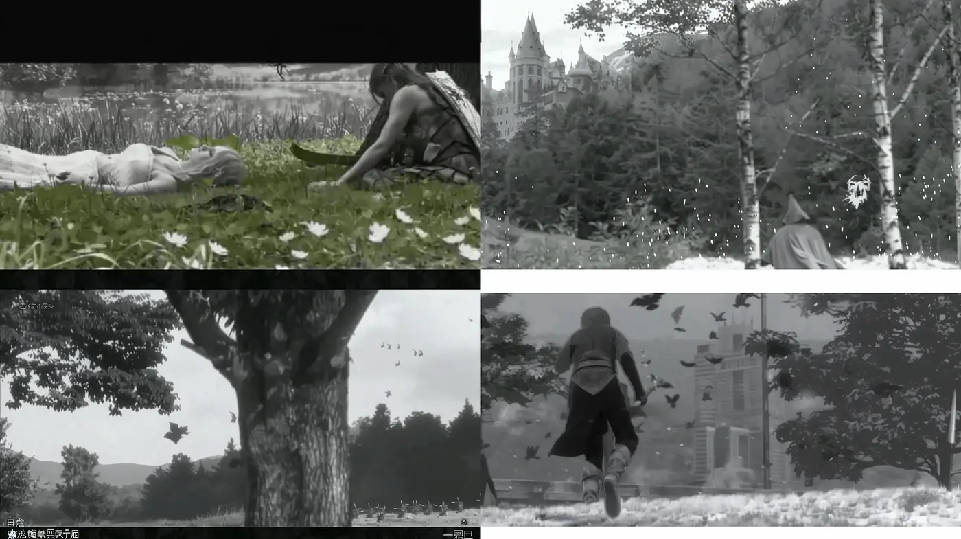 Monochrome Whispers of a Dreamlike Reality - Midjourney sref style