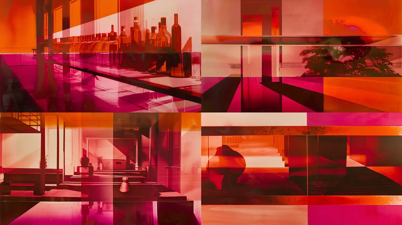 Surreal Chromatic Harmonies in Abstracted Spaces - Midjourney sref style
