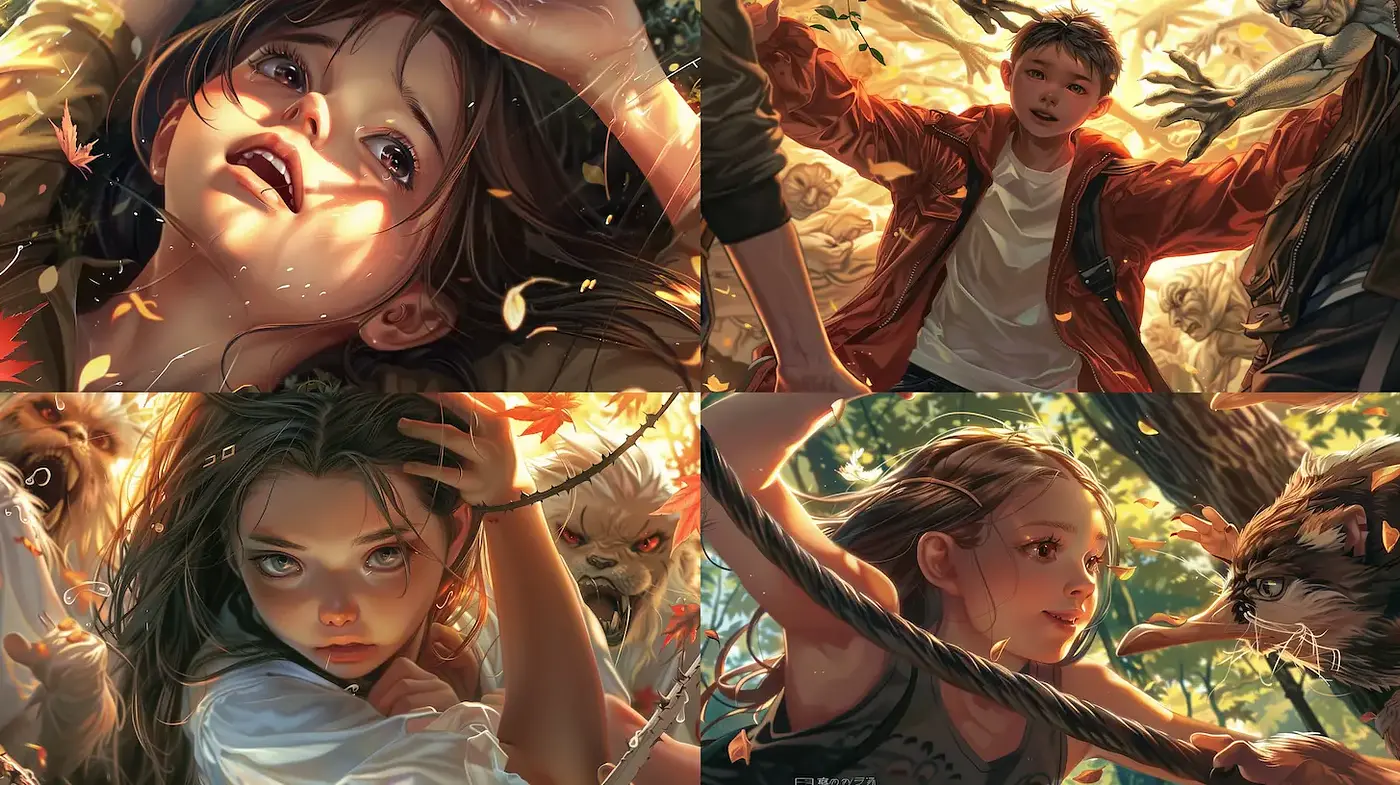 Captivating and Evocative Imagery with Nature Motifs - Midjourney sref style