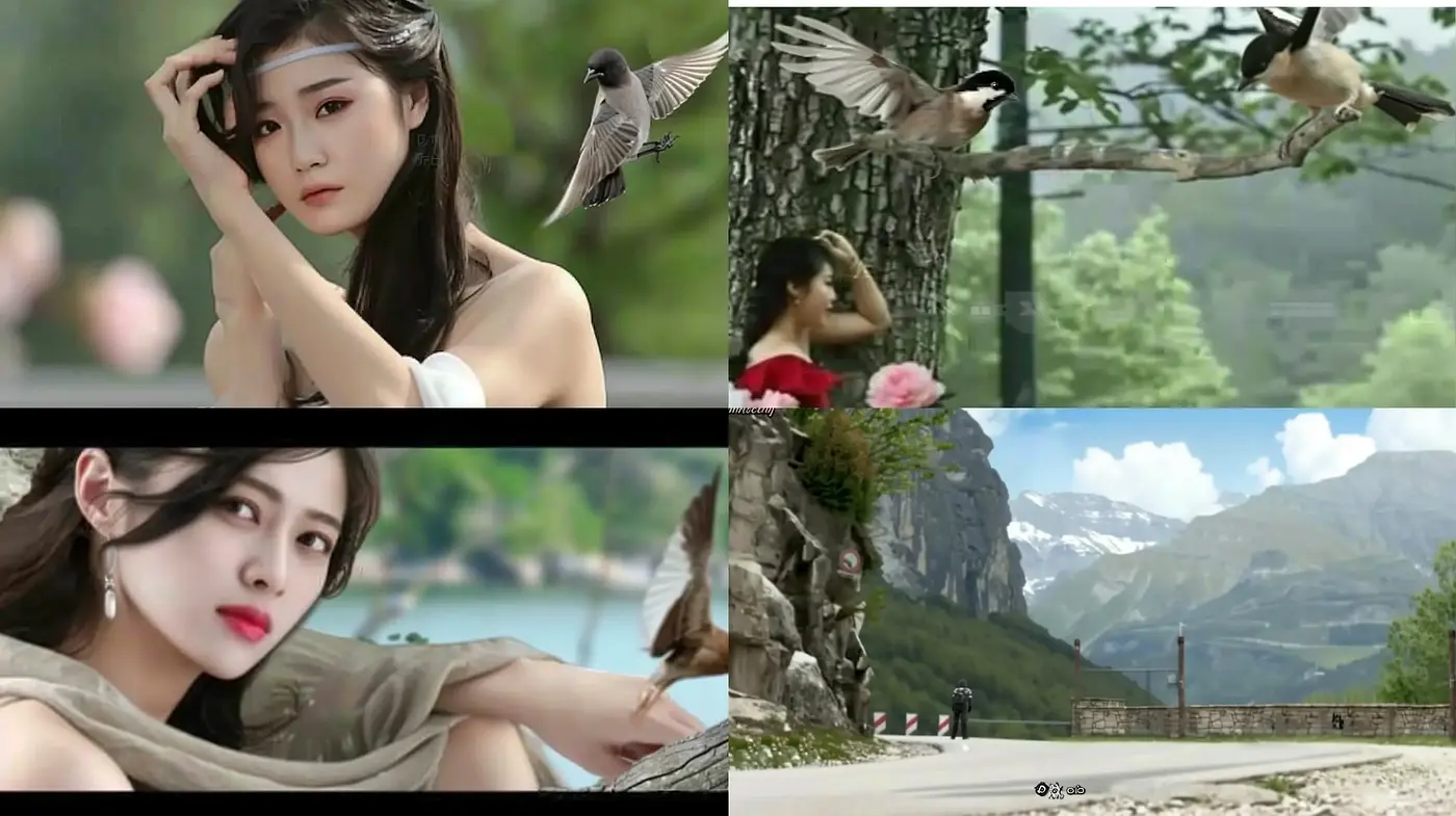 Ethereal Serenity in Pastel: A Dreamy Fusion of Nature and Delicacy - Midjourney sref style