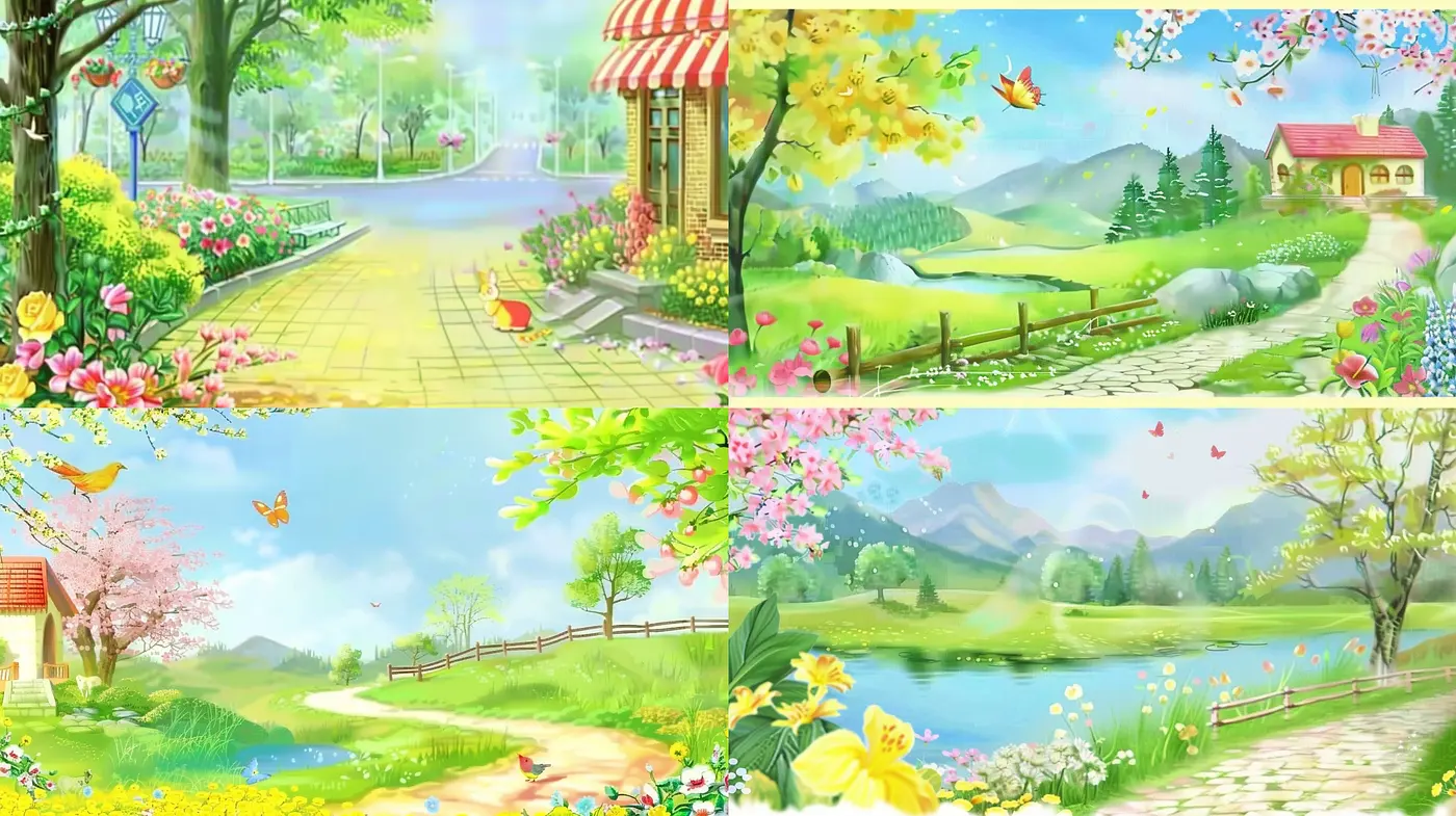 Pastoral Symphony: A Study in Serene Landscapes and Idyllic Pastel Hues - Midjourney sref style
