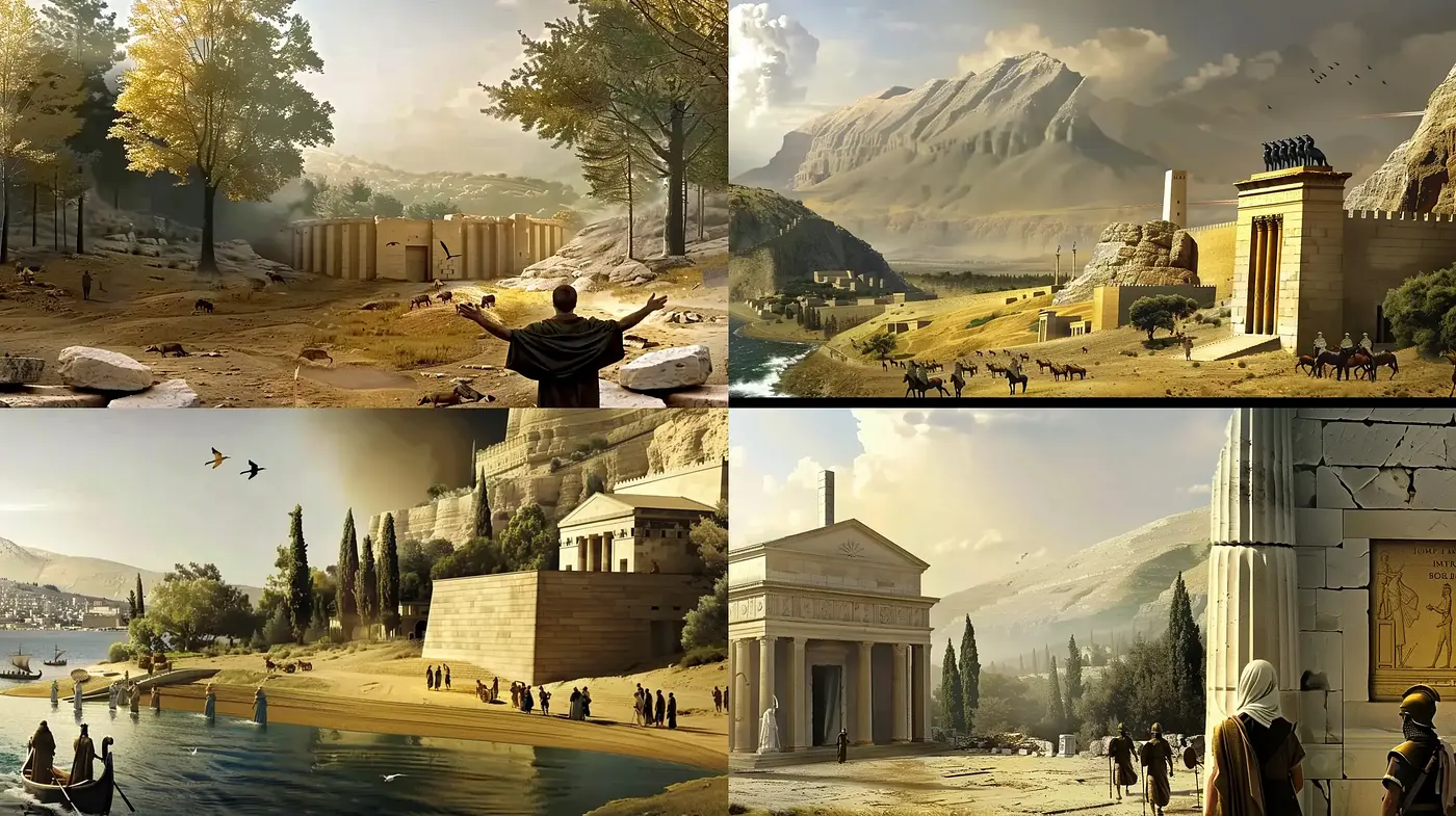Ethereal Light in Neoclassical Dreamscapes - Midjourney sref style