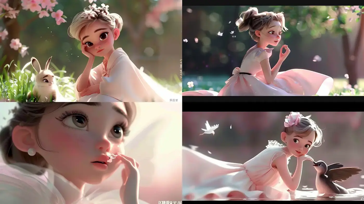 Charming and Whimsical Illustrations Inspired by Playful Fantasy - Midjourney sref style
