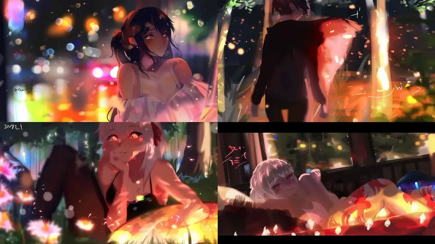 Dreamy, ethereal ambiance with a soft focus - Midjourney sref style