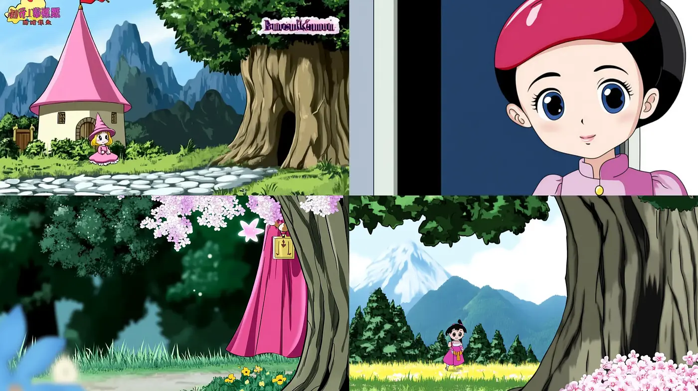 Consistent Anime-Inspired Pastoral Scenes - Midjourney sref style