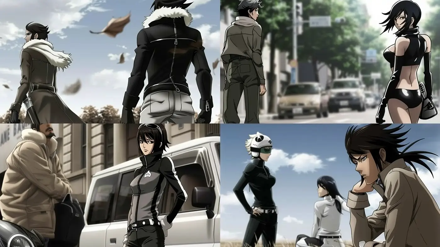 Subdued Urban Hues in a Contemporary Anime Aesthetic - Midjourney sref style