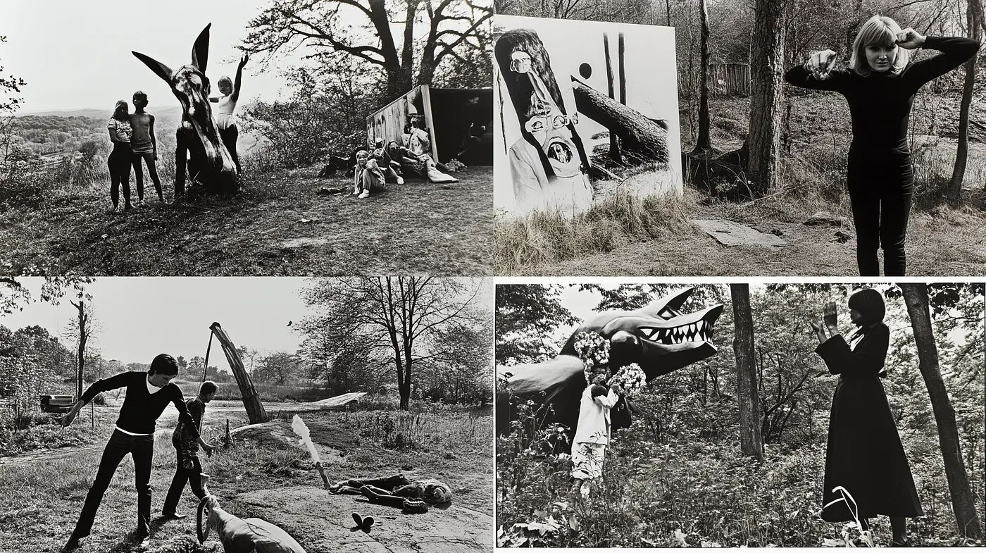 Monochromatic Elegance of Surreal Imagery - Midjourney sref style