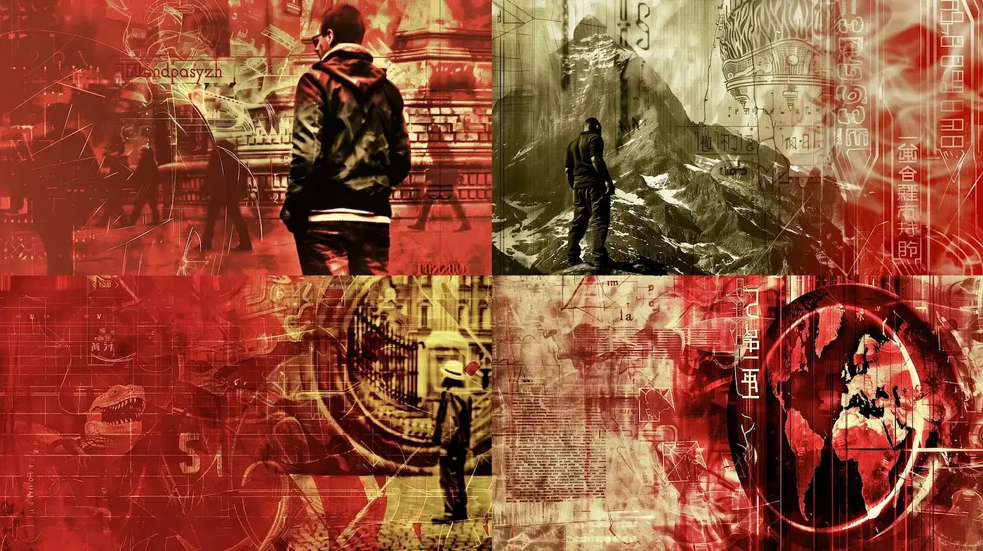 Dynamic and Intense Visuals with a Futuristic Edge - Midjourney sref style