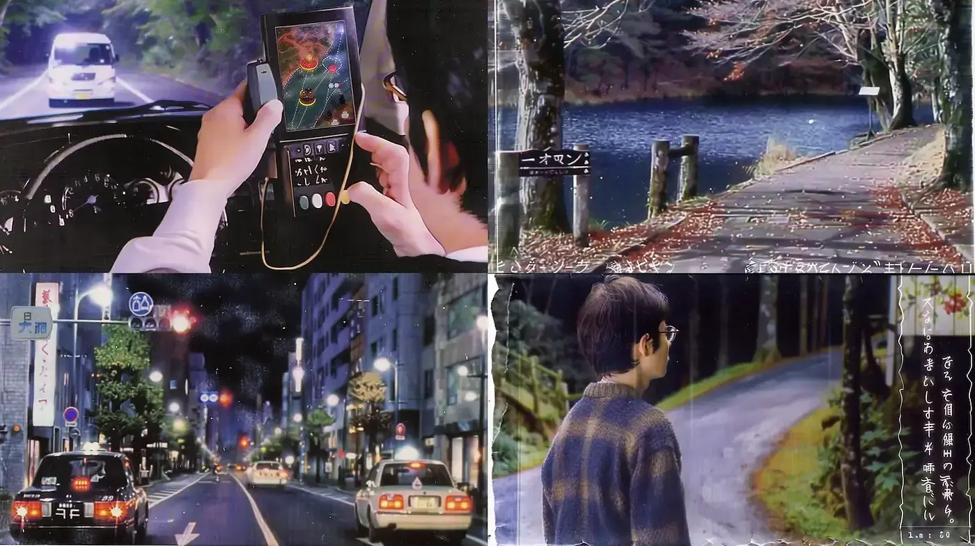 Ethereal Twilight Hues in Whimsical Urban Tableaus - Midjourney sref style