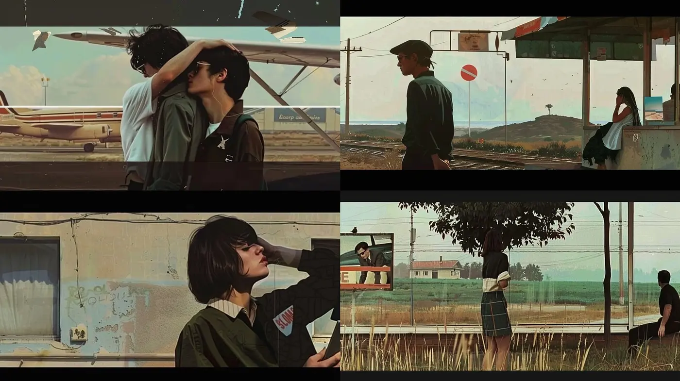 Nostalgic Whisperings: A Vintage Haze of Muted Colors - Midjourney sref style