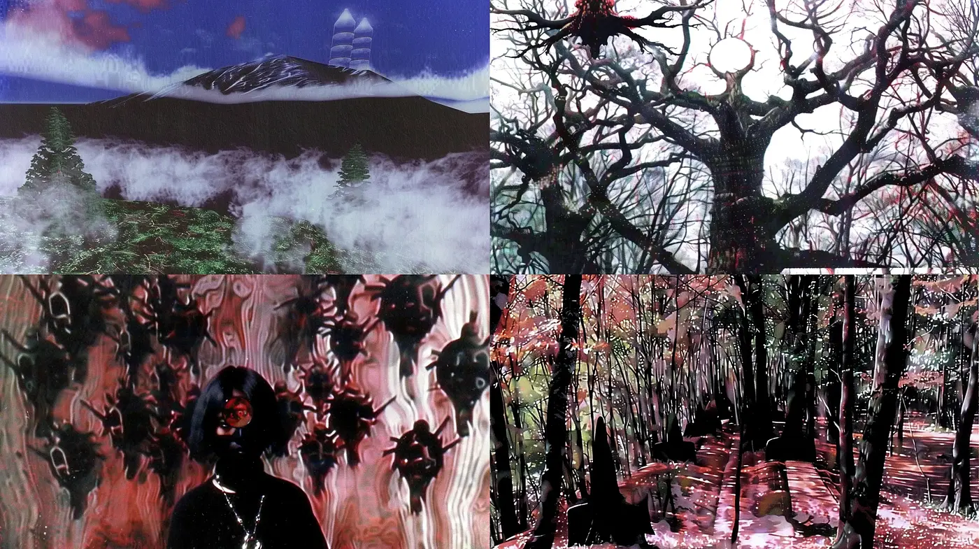 Ethereal Dreamscapes in Surrealistic Hues - Midjourney sref style