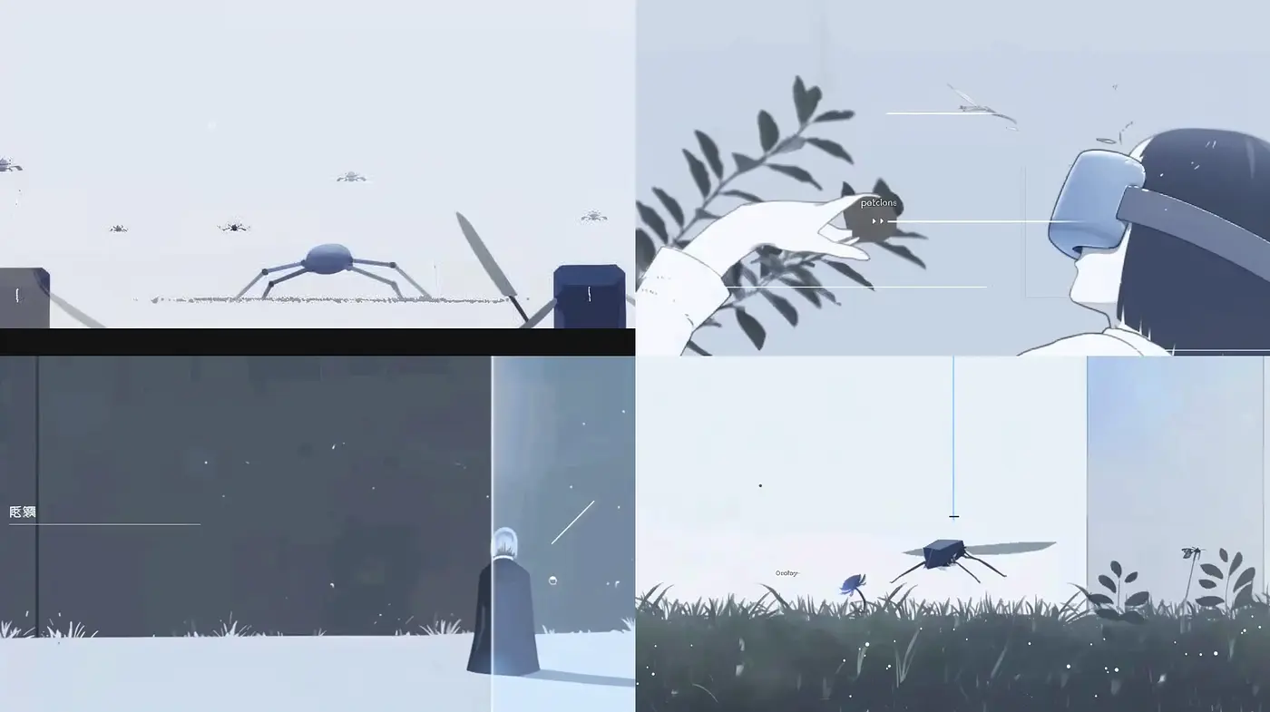 Ethereal Minimalist Dreamscape: A Soulful Harmony of Bleak and Serene - Midjourney sref style