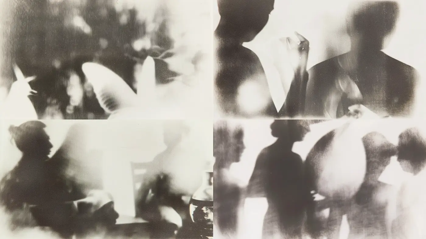 Ethereal Shades of Monochrome: A Homage to Vintage Blanching and Subdued Speak - Midjourney sref style