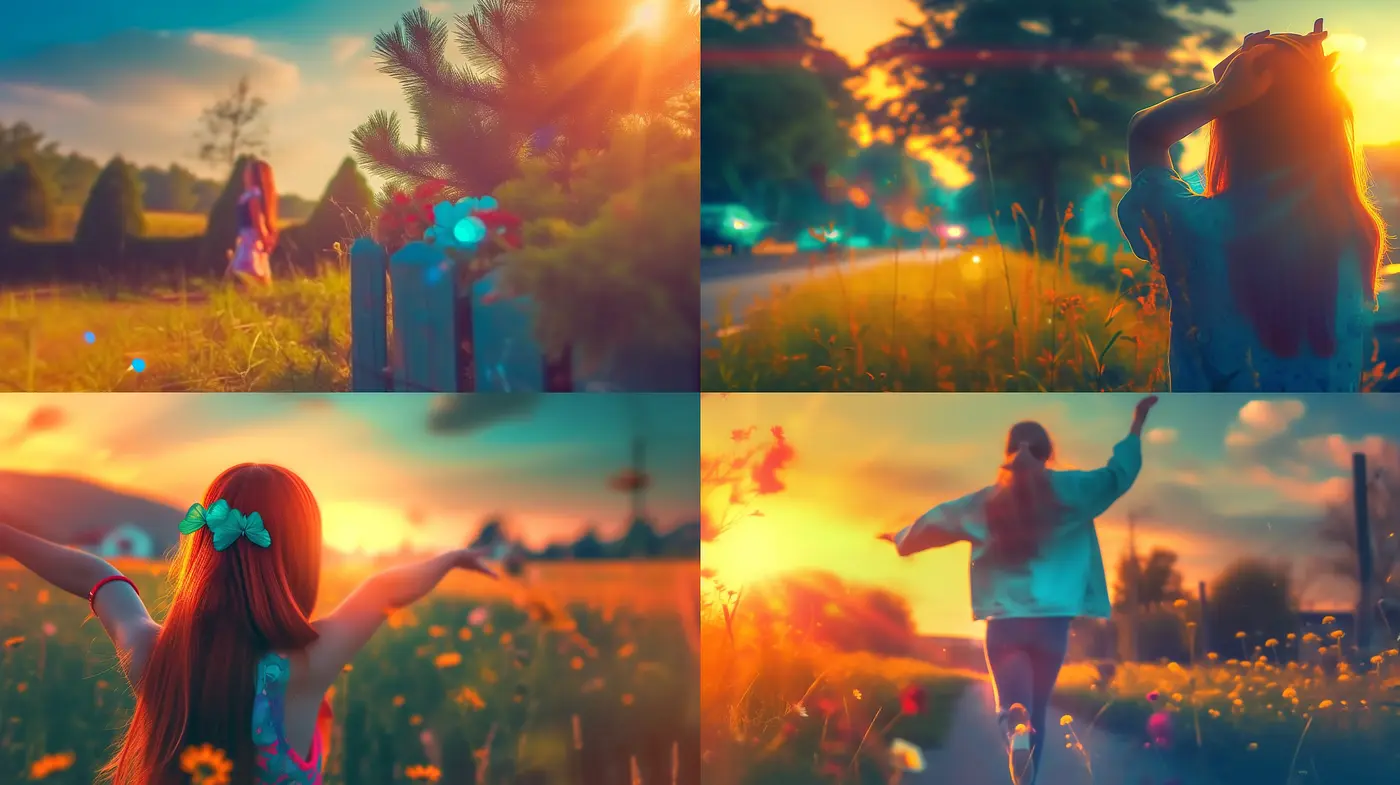 Ethereal Twilight Hues: A Transcendent Journey Through Warm Color Escapades and Dreamlike Impressions - Midjourney sref style