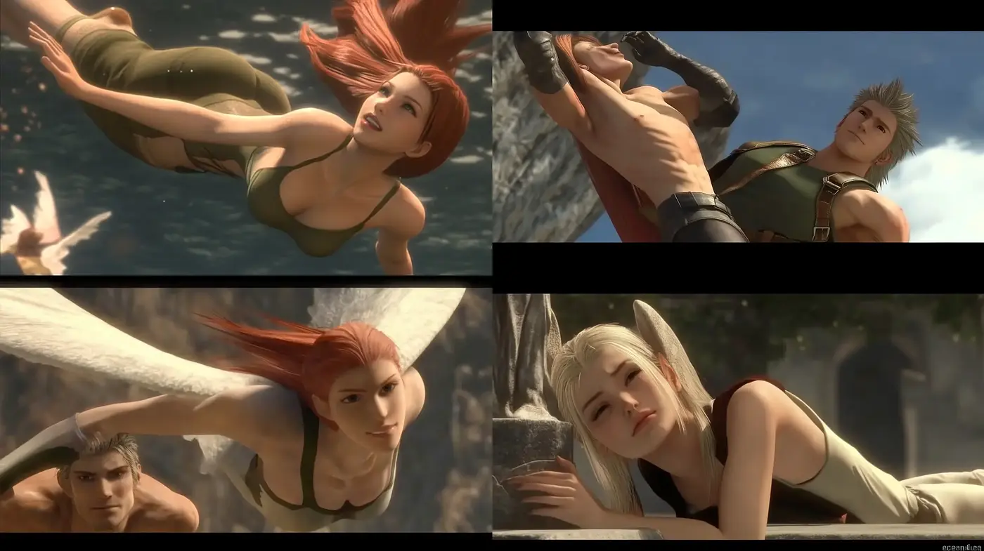 Ethereal Cinematic Dreamscapes: A Harmonized Blend of CGI Realism and Fantasy - Midjourney sref style